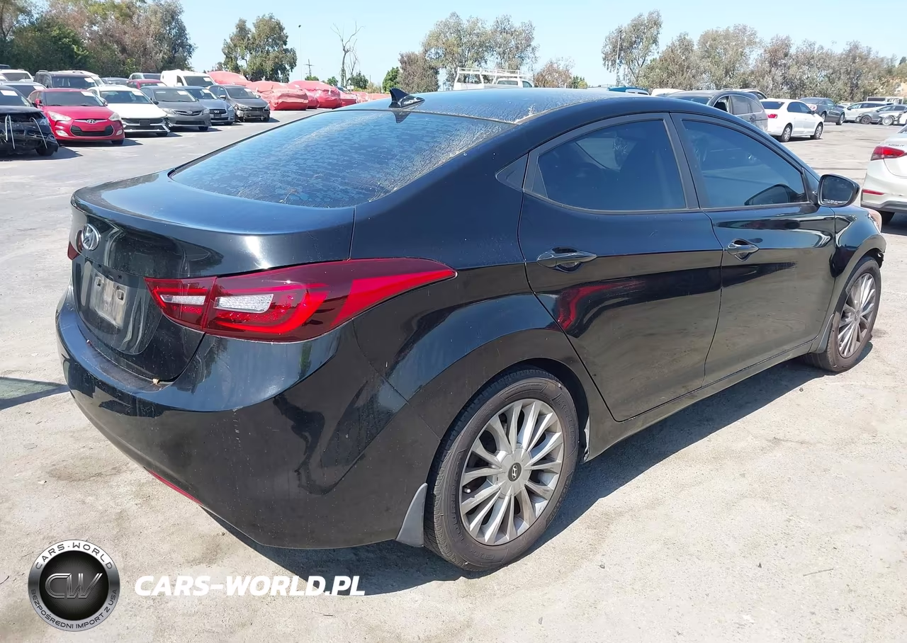 2013 Hyundai Elantra Gls VIN:KMHDH4AE6DU556822 - 6