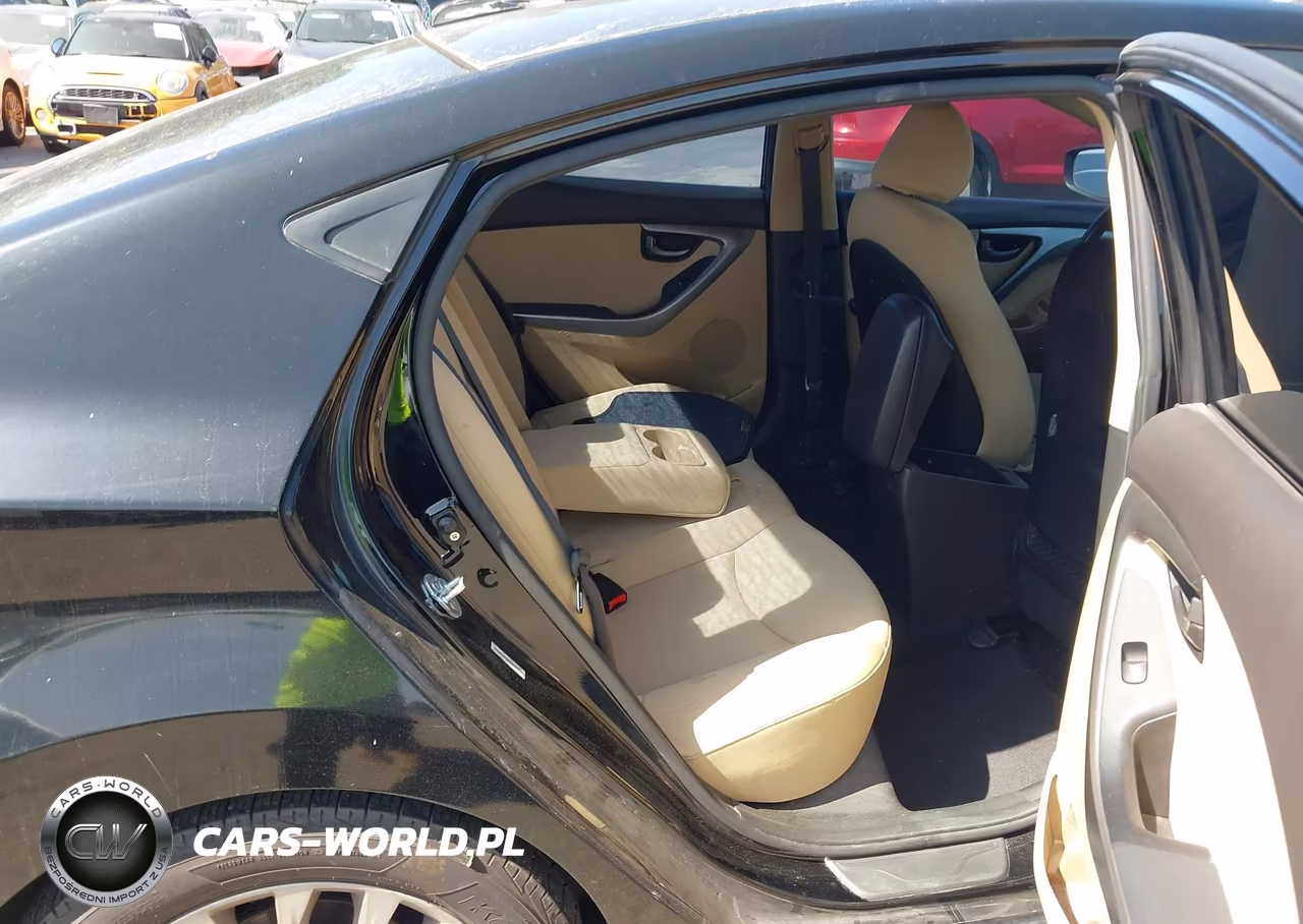 2013 Hyundai Elantra Gls VIN:KMHDH4AE6DU556822 - 8