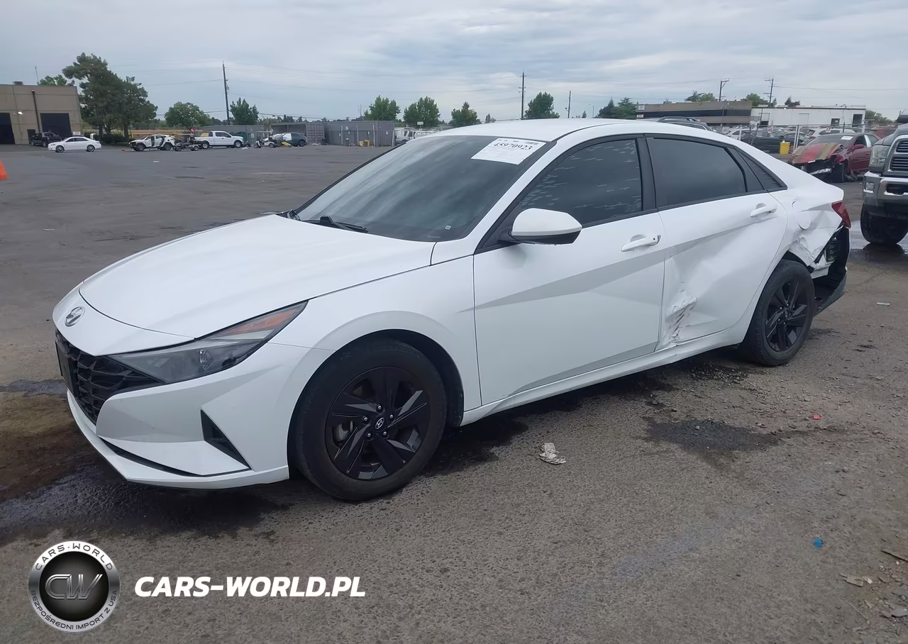2021 Hyundai Elantra Sel VIN:5NPLM4AG8MH044342 - 2