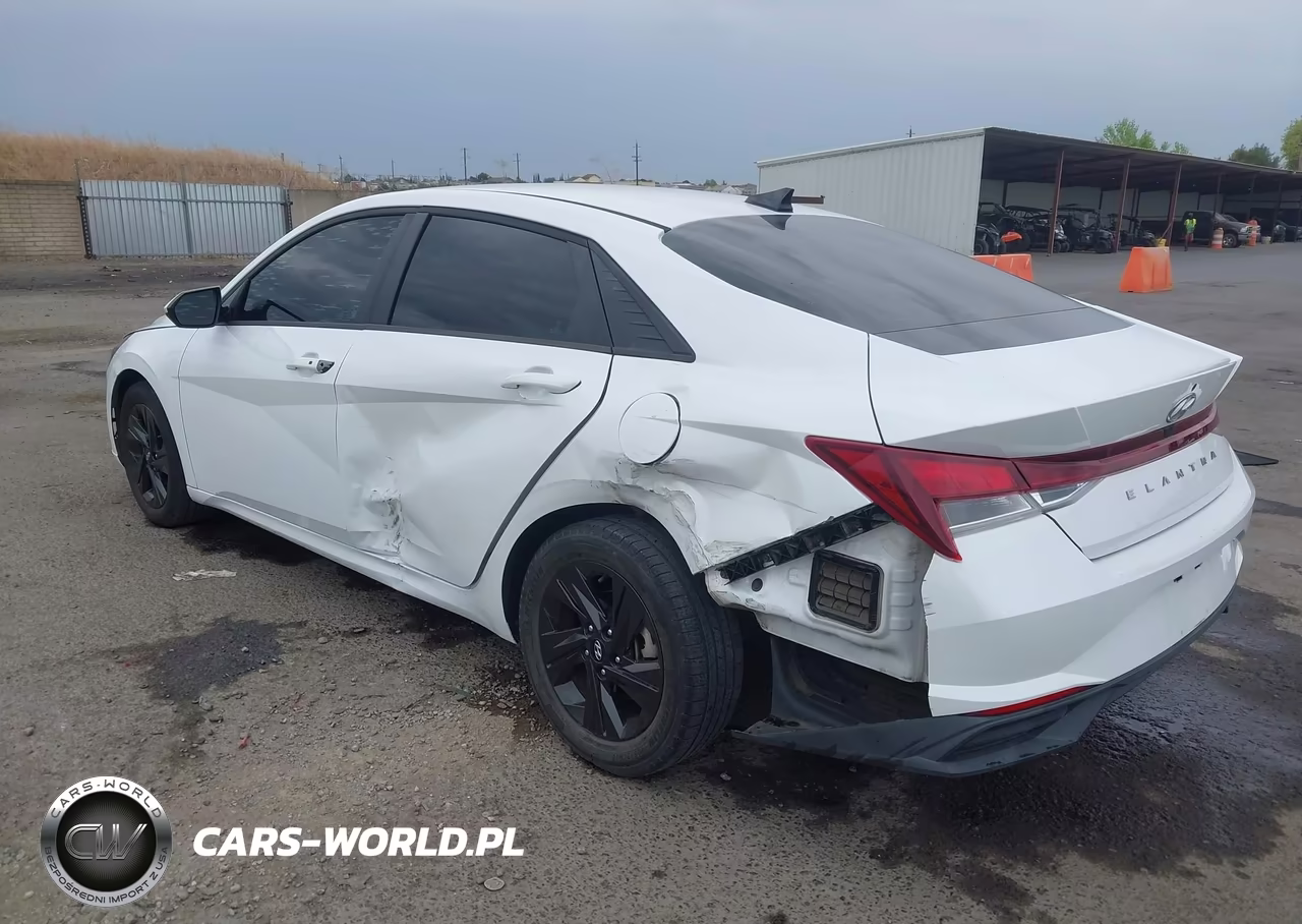2021 Hyundai Elantra Sel VIN:5NPLM4AG8MH044342 - 3