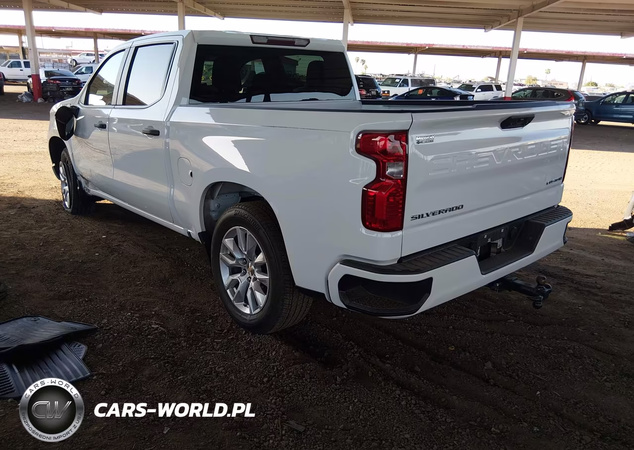 2024 Chevrolet Silverado 1500 2Wd Short Bed Custom VIN:3GCPABEKXRG375615 - 3