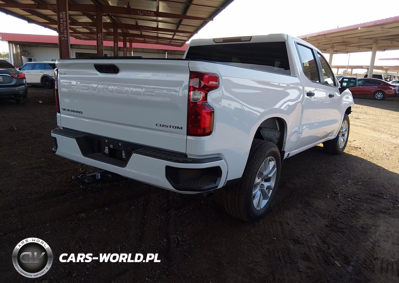 2024 Chevrolet Silverado 1500 2Wd Short Bed Custom VIN:3GCPABEKXRG375615 - 4