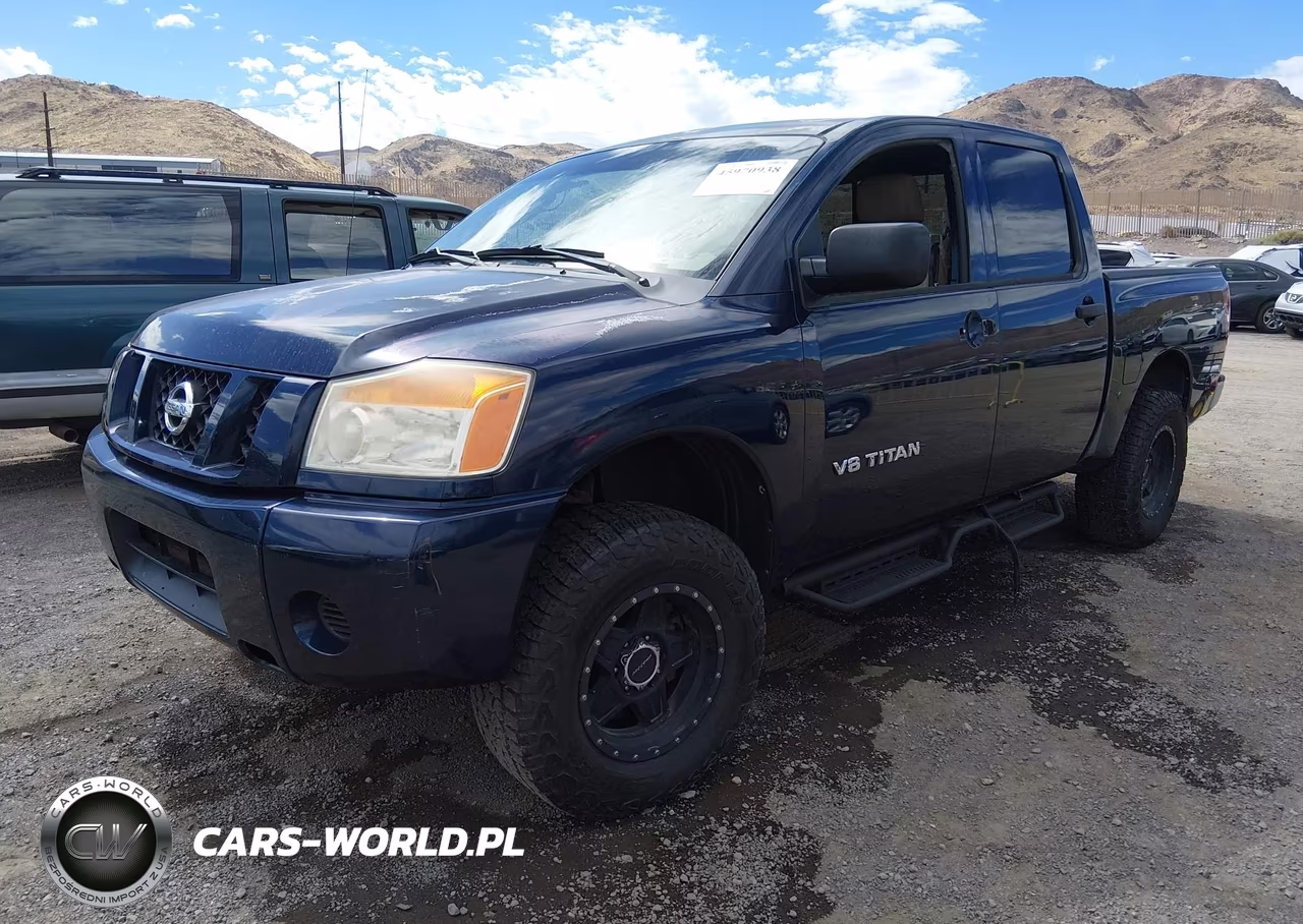 2008 Nissan Titan Xe VIN:1N6BA07C88N350784 - 2