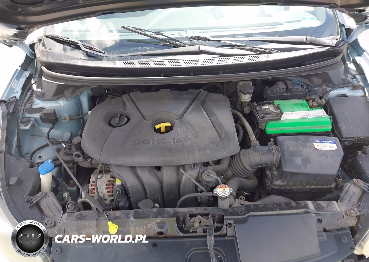 2012 Hyundai Elantra Gls (Ulsan Plant) VIN:KMHDH4AE8CU192773 - 10