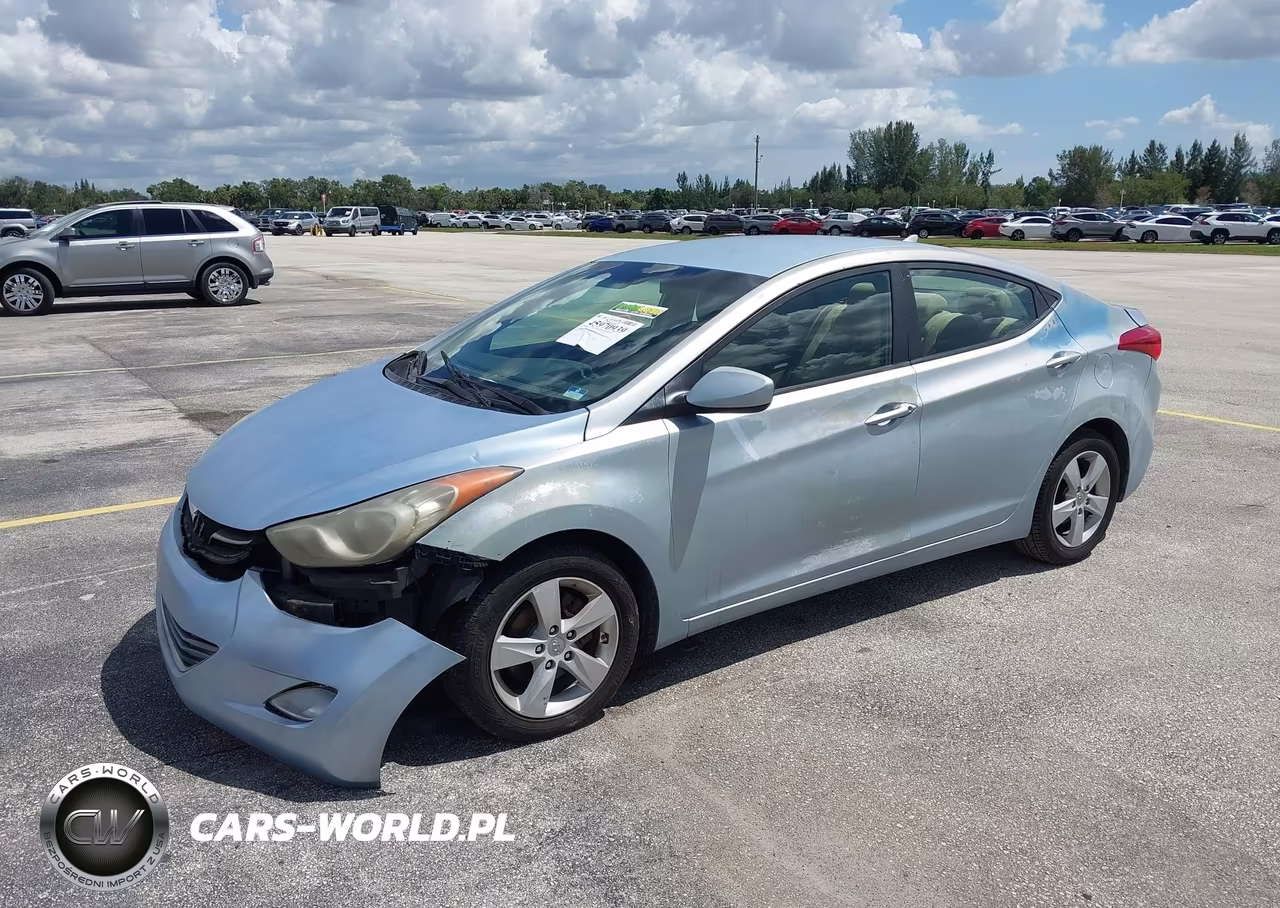 2012 Hyundai Elantra Gls (Ulsan Plant) VIN:KMHDH4AE8CU192773 - 2