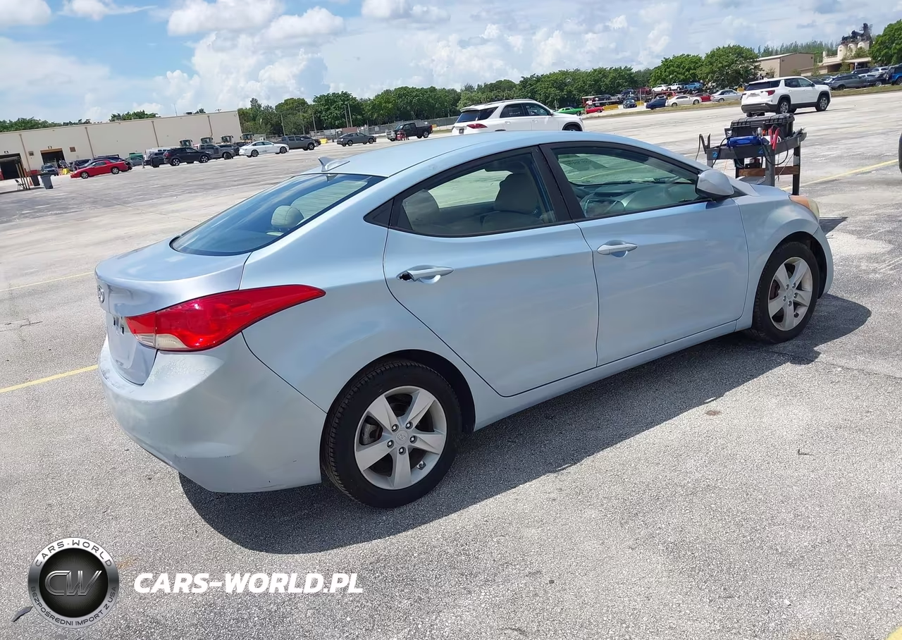 2012 Hyundai Elantra Gls (Ulsan Plant) VIN:KMHDH4AE8CU192773 - 4