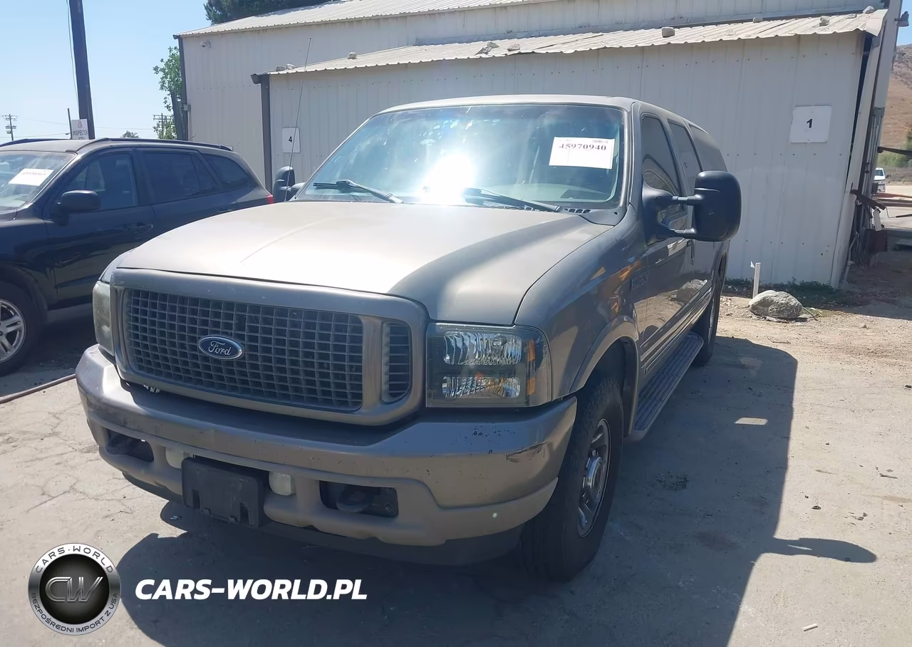 2003 Ford Excursion Limited VIN:1FMNU42P63EC31709 - 2