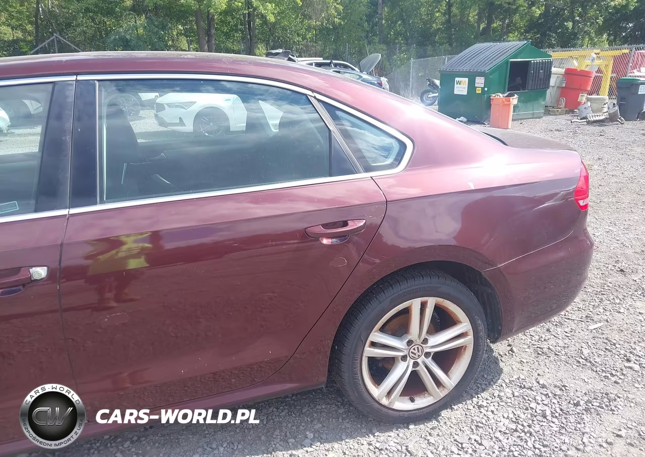 2014 Volkswagen Passat 2.0L Tdi Se VIN:1VWBN7A39EC093910 - 6