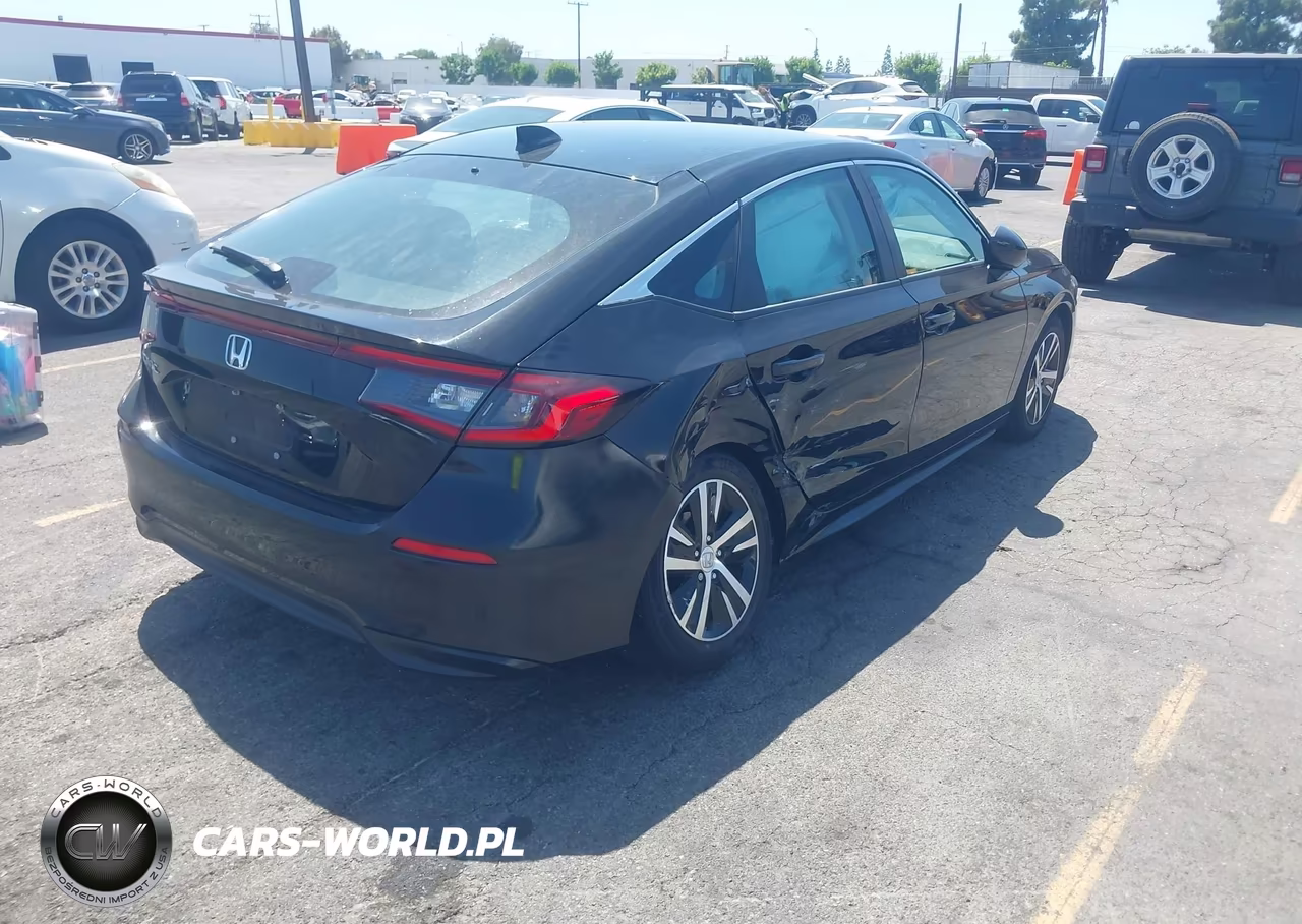 2024 Honda Civic Lx VIN:19XFL2H57RE013717 - 4