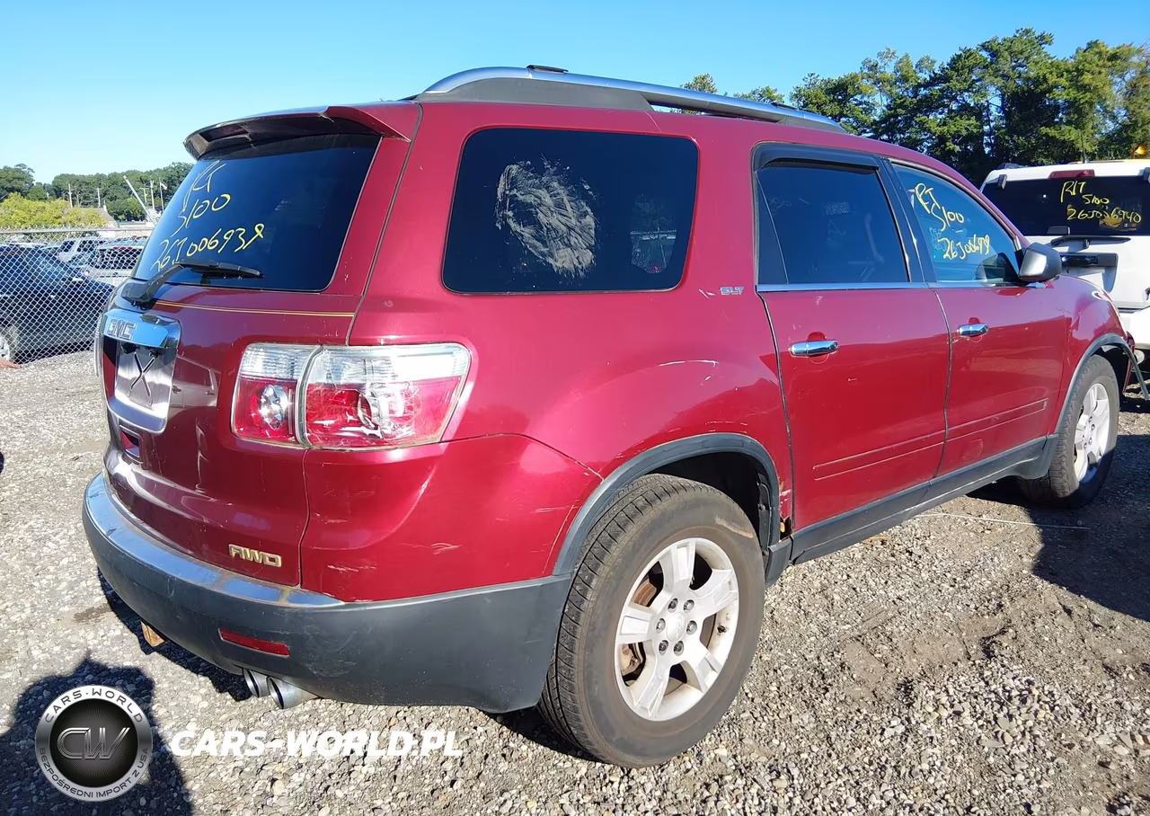 2009 GMC Acadia Slt-1 VIN:1GKEV23D69J159327 - 4