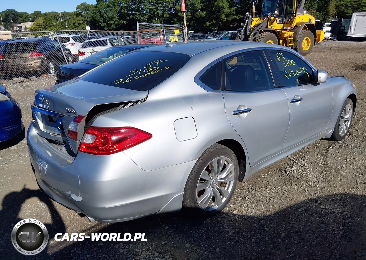 2012 Infiniti M35H VIN:JN1EY1AP8CM910382 - 4