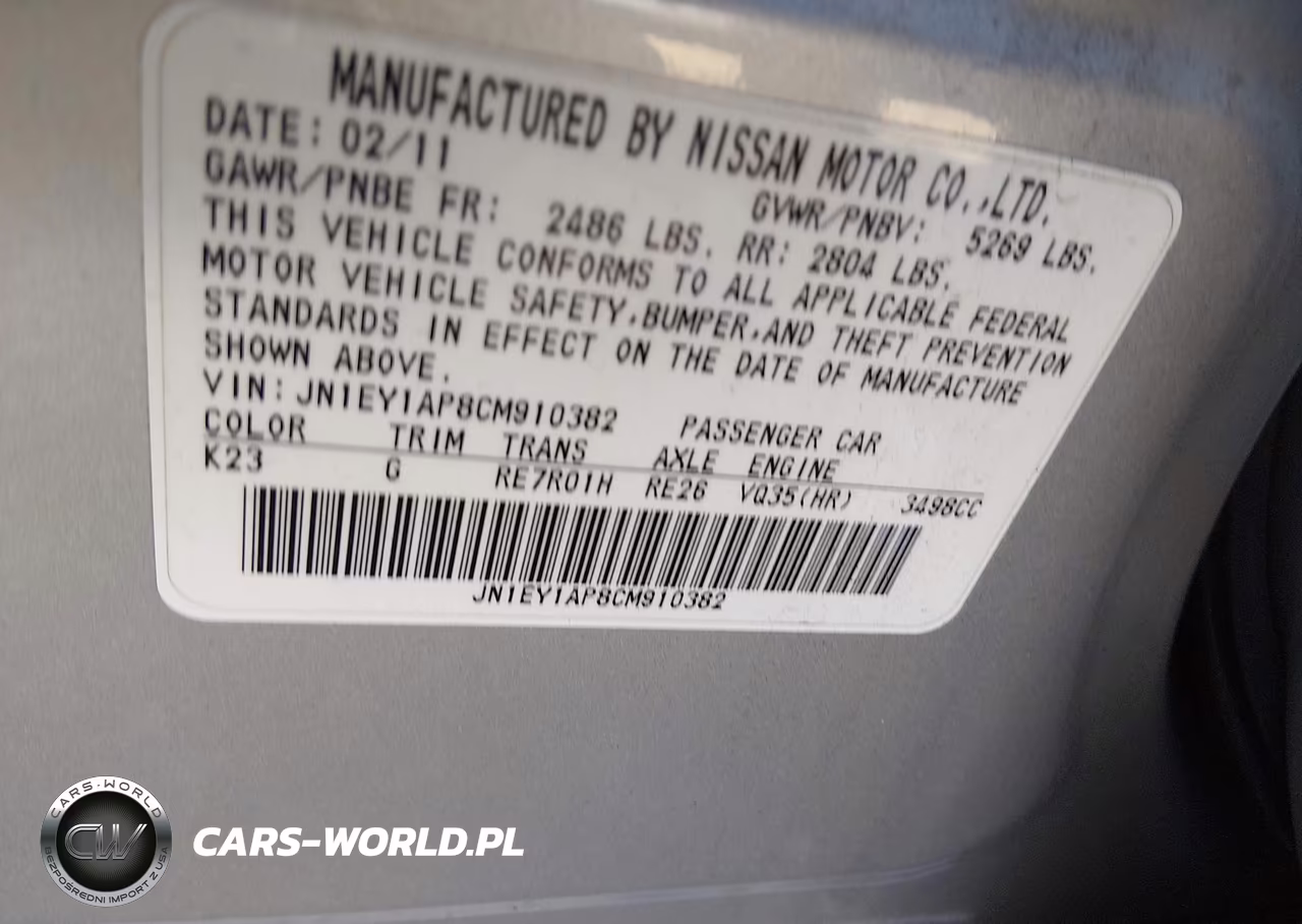 2012 Infiniti M35H VIN:JN1EY1AP8CM910382 - 9