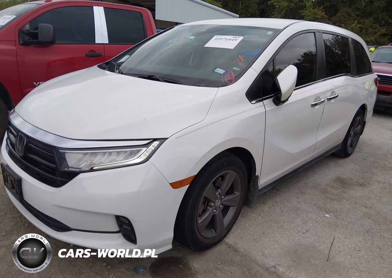 2022 Honda Odyssey Ex VIN:5FNRL6H51NB012507 - 2