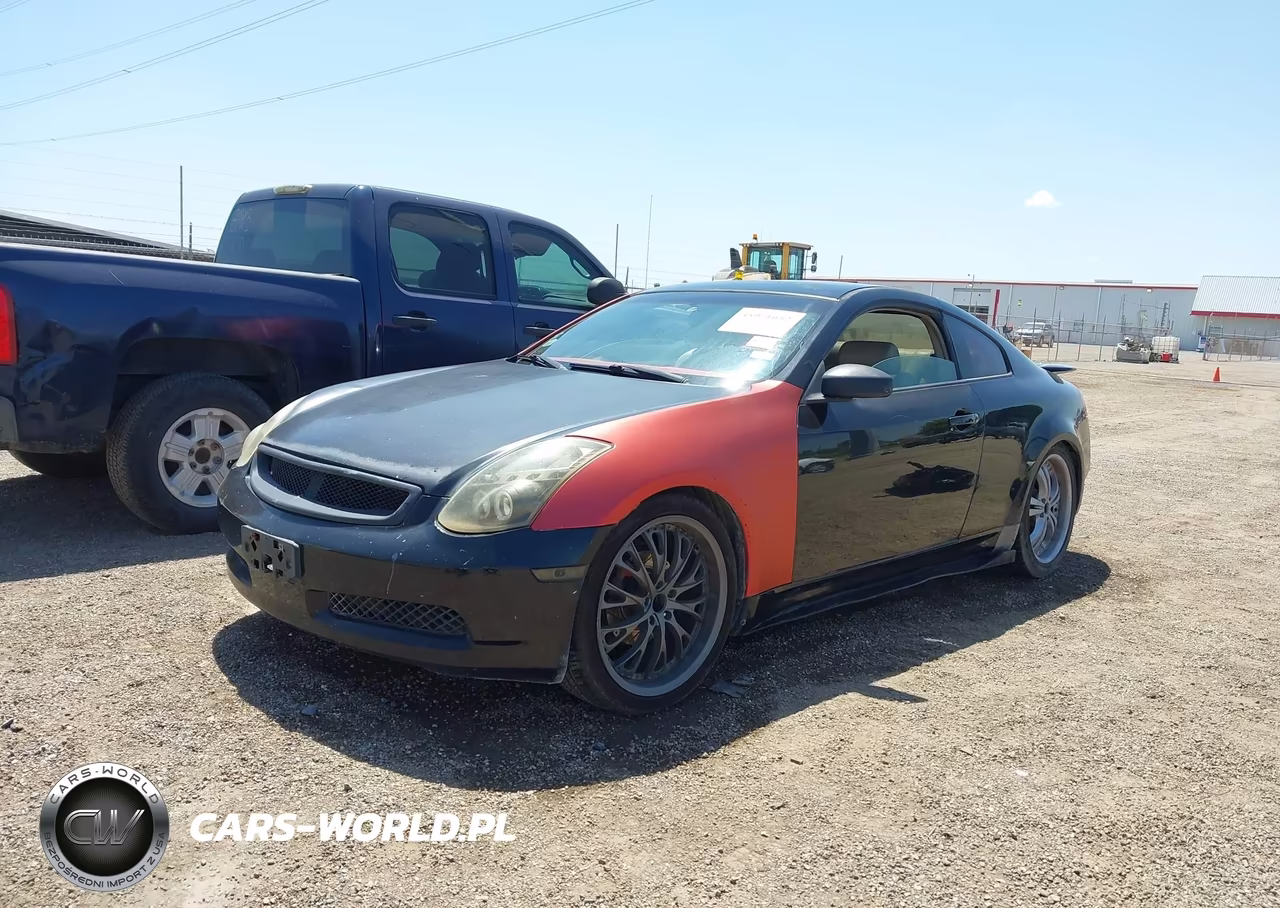 2003 Infiniti G35 Base W-Leather VIN:JNKCV54EX3M212532 - 2