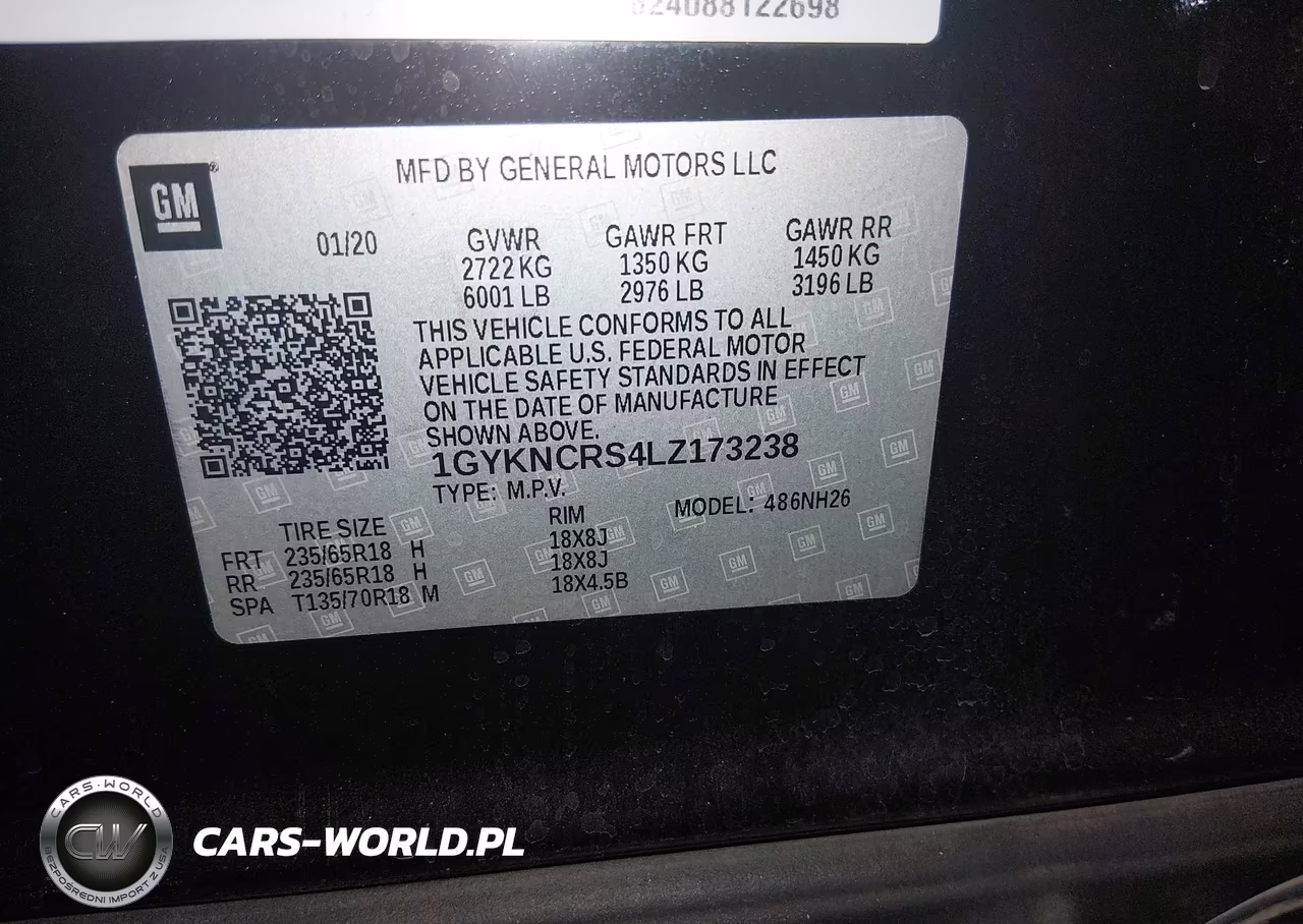 2020 Cadillac Xt5 Fwd Premium Luxury VIN:1GYKNCRS4LZ173238 - 9