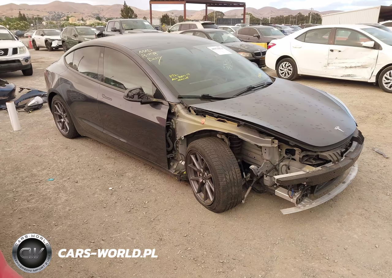 2021 Tesla Model 3 Long Range Dual Motor All-Wheel Drive VIN:5YJ3E1EB6MF078336 - 1