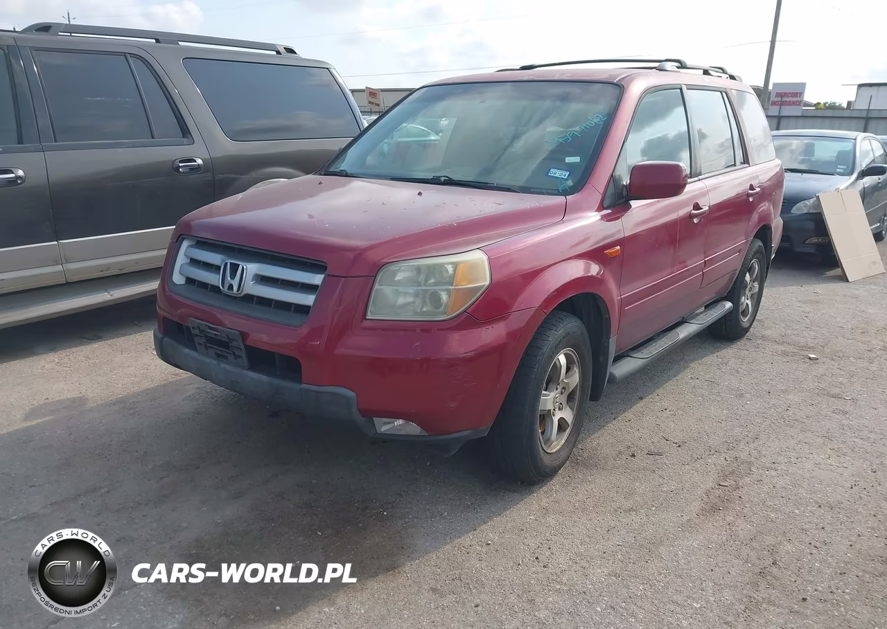 2006 Honda Pilot Ex VIN:5FNYF28436B009127 - 2