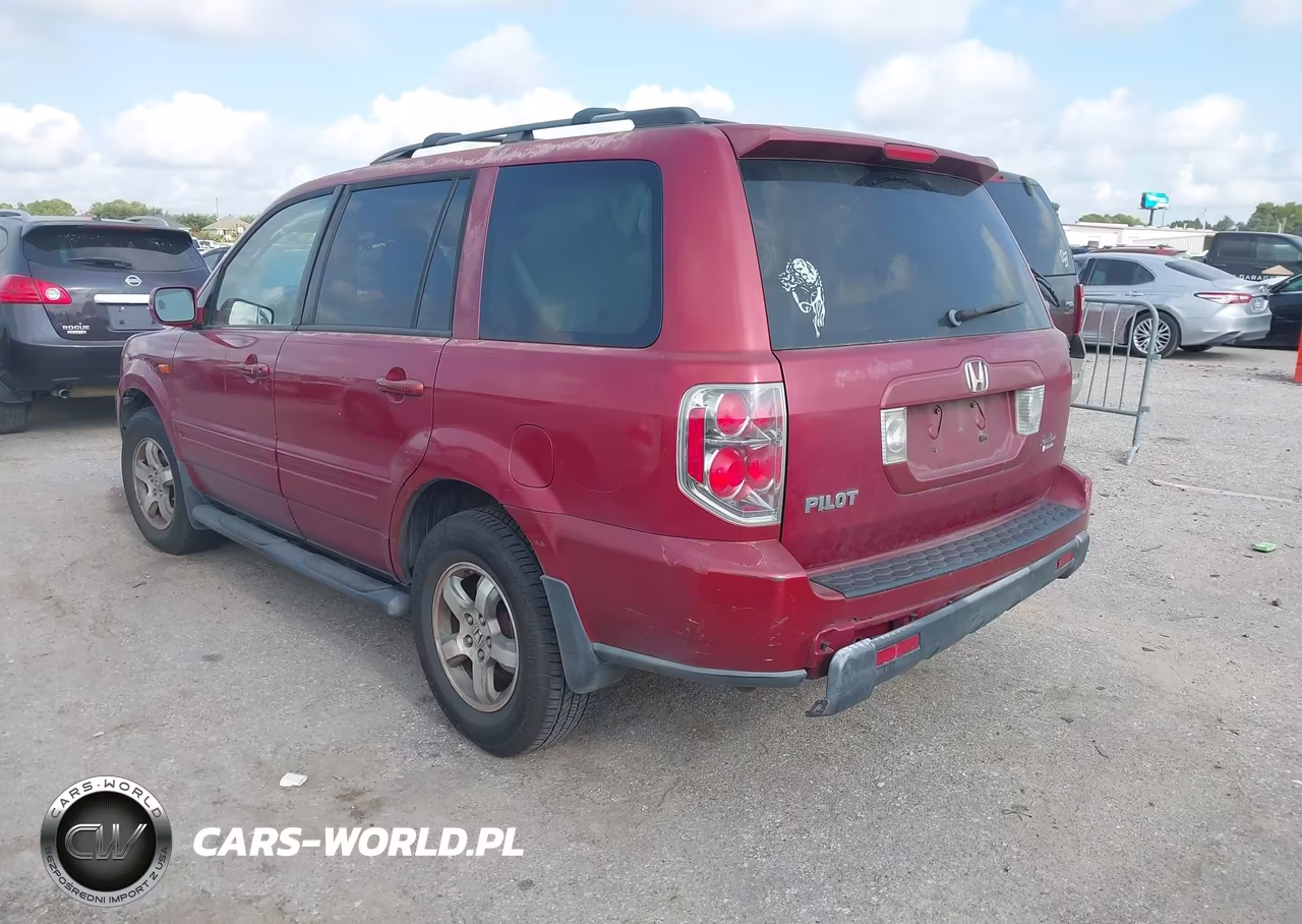 2006 Honda Pilot Ex VIN:5FNYF28436B009127 - 3