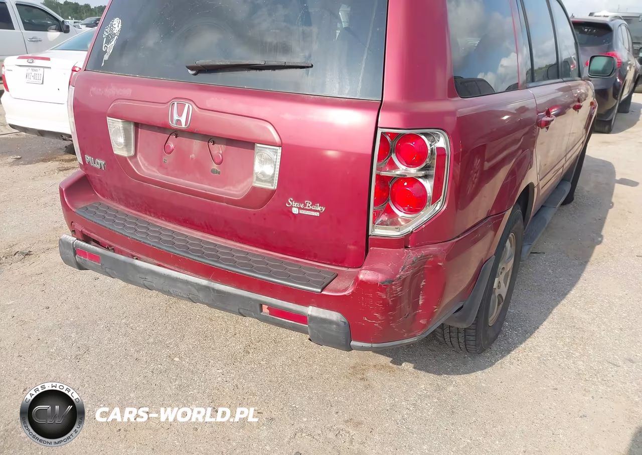 2006 Honda Pilot Ex VIN:5FNYF28436B009127 - 6
