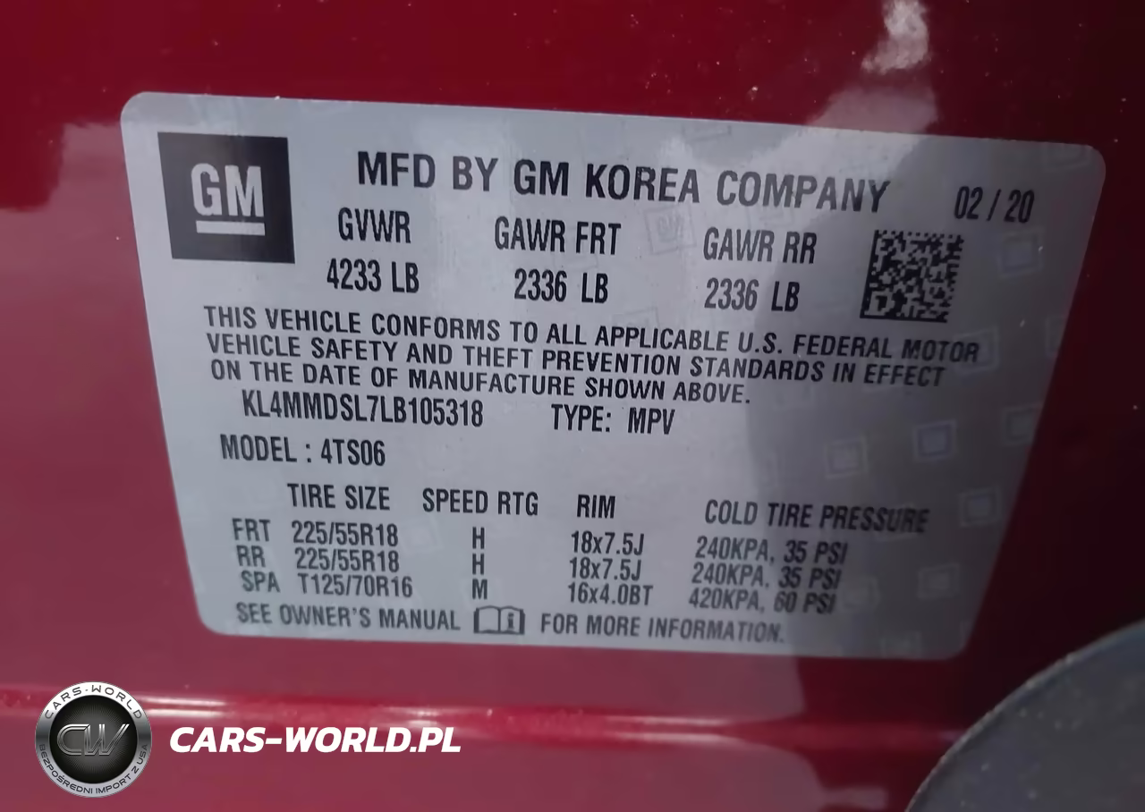 2020 Buick Encore Gx Fwd Select VIN:KL4MMDSL7LB105318 - 9