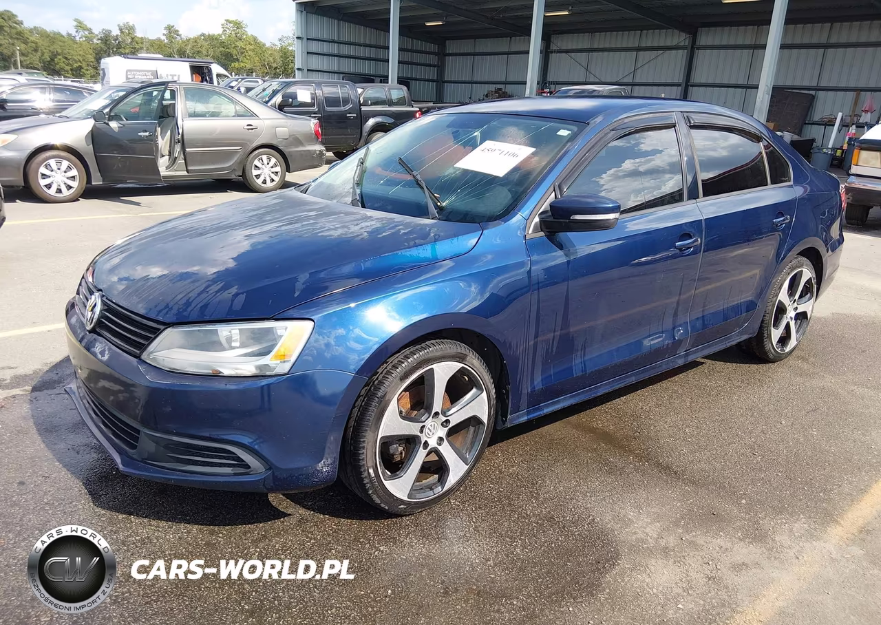 2012 Volkswagen Jetta 2.5L Se VIN:3VWDX7AJ4CM066109 - 2