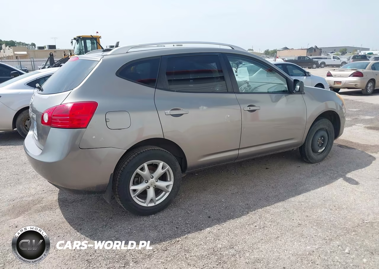 2008 Nissan Rogue Sl VIN:JN8AS58V58W109062 - 4