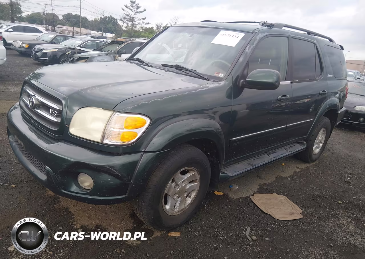 2002 Toyota Sequoia Limited V8 VIN:5TDBT48A22S076811 - 2