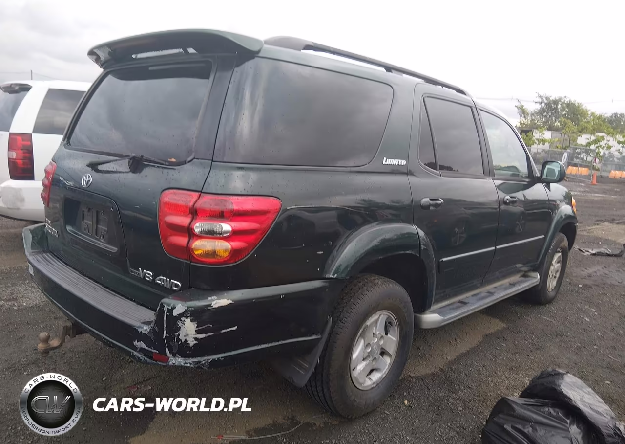 2002 Toyota Sequoia Limited V8 VIN:5TDBT48A22S076811 - 4