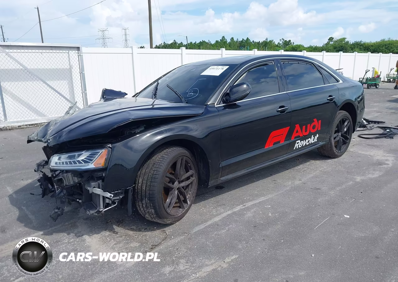 2016 Audi A8 L 4.0T Sport VIN:WAU43AFD5GN017721 - 2