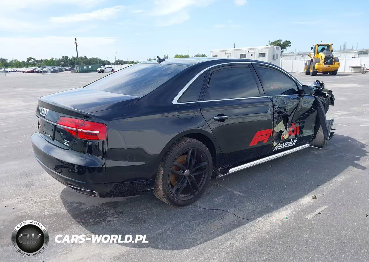 2016 Audi A8 L 4.0T Sport VIN:WAU43AFD5GN017721 - 4