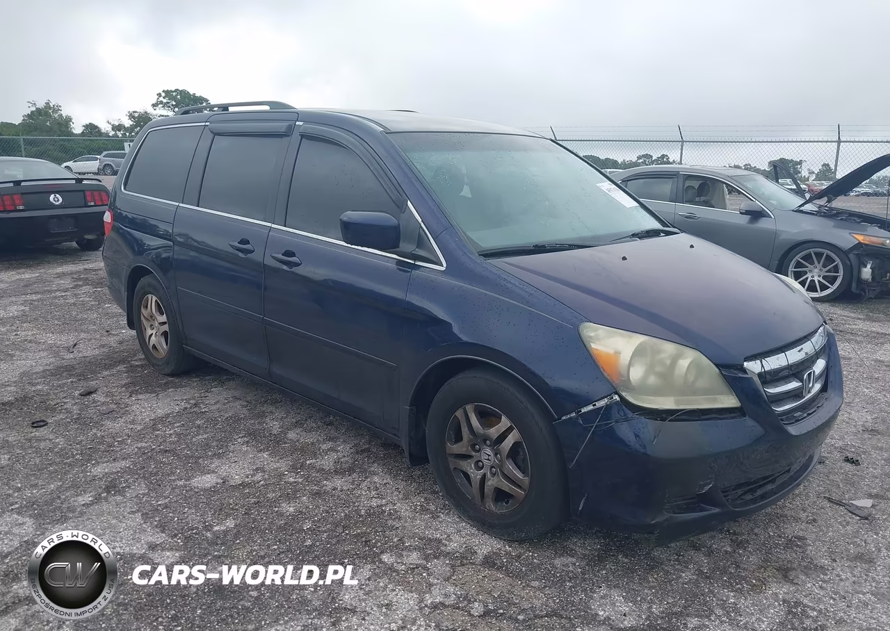 2007 Honda Odyssey Ex VIN:5FNRL38487B098021 - 1