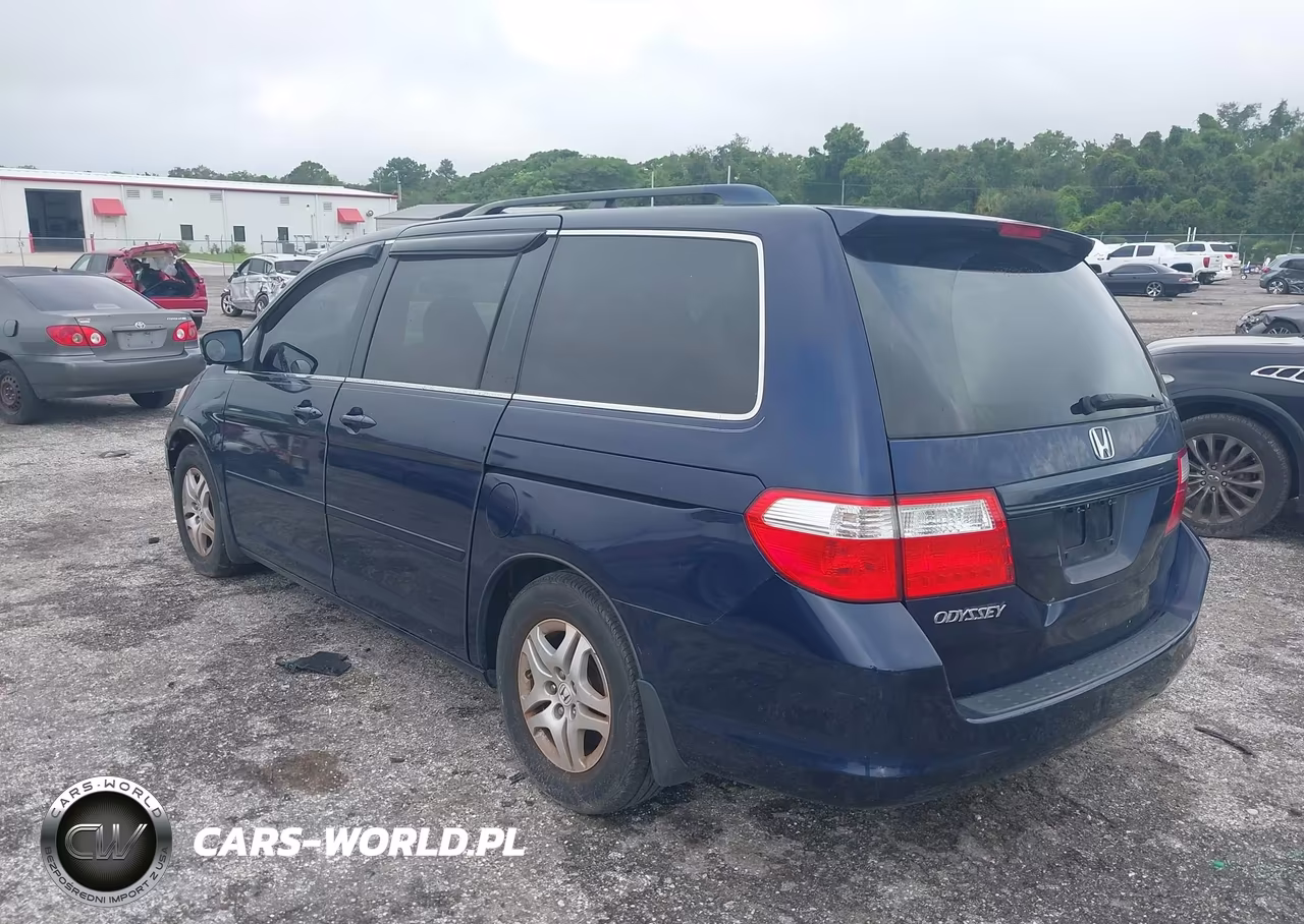 2007 Honda Odyssey Ex VIN:5FNRL38487B098021 - 3