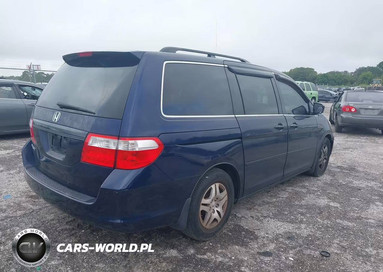 2007 Honda Odyssey Ex VIN:5FNRL38487B098021 - 4