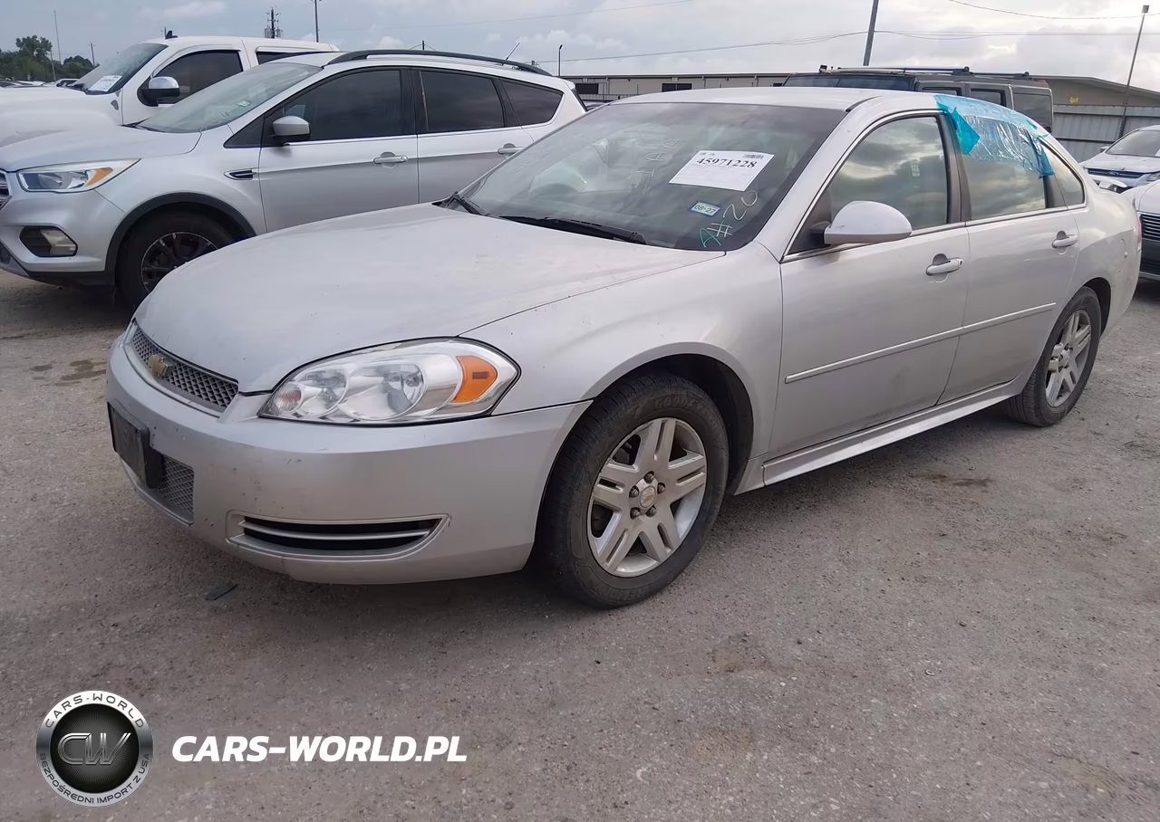 2012 Chevrolet Impala Lt VIN:2G1WG5E31C1113818 - 2
