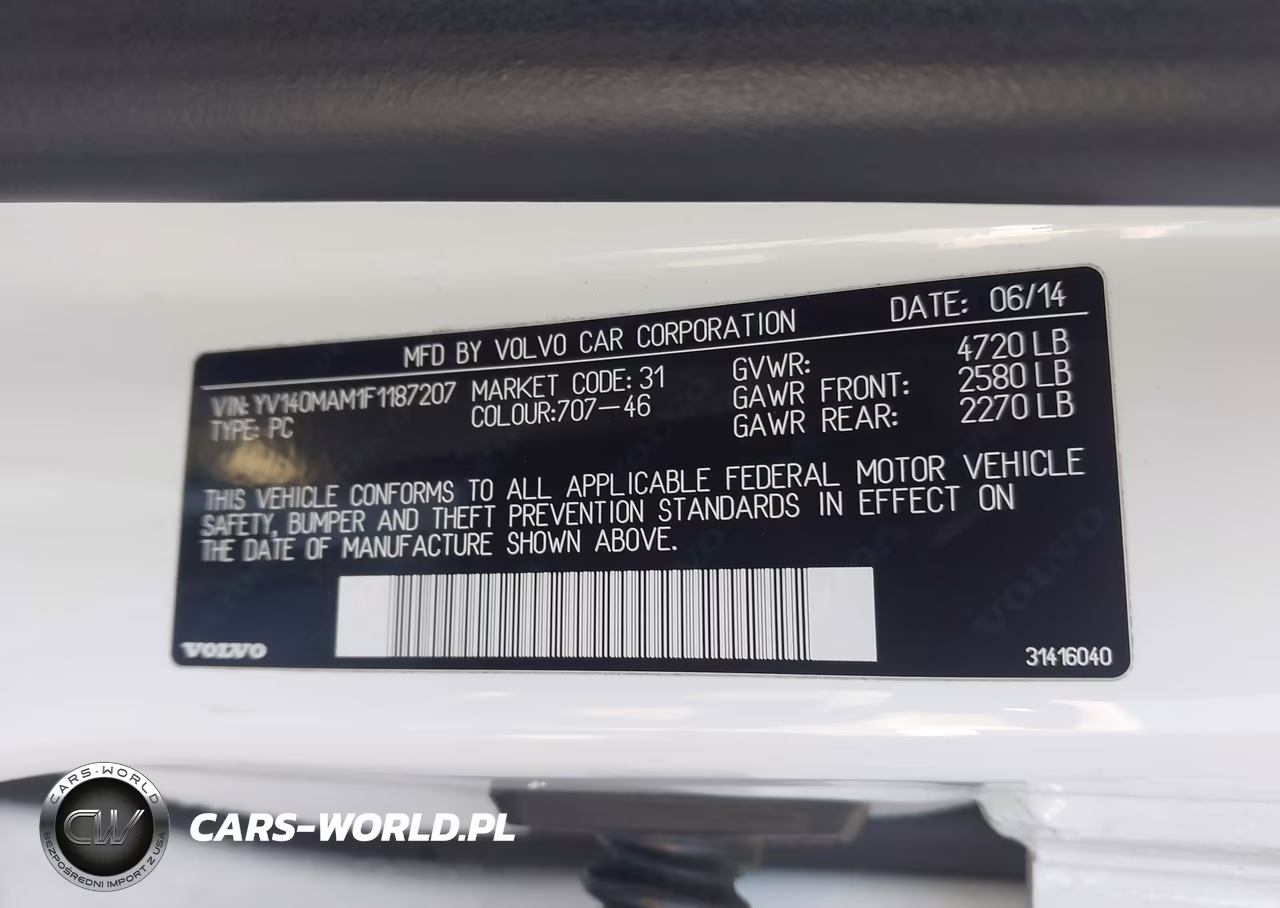 2015 Volvo S80 T5 Platinum VIN:YV140MAM1F1187207 - 9