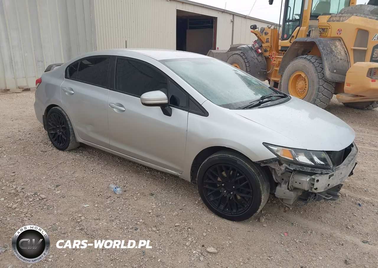 2014 Honda Civic Lx VIN:19XFB2F5XEE013663 - 1