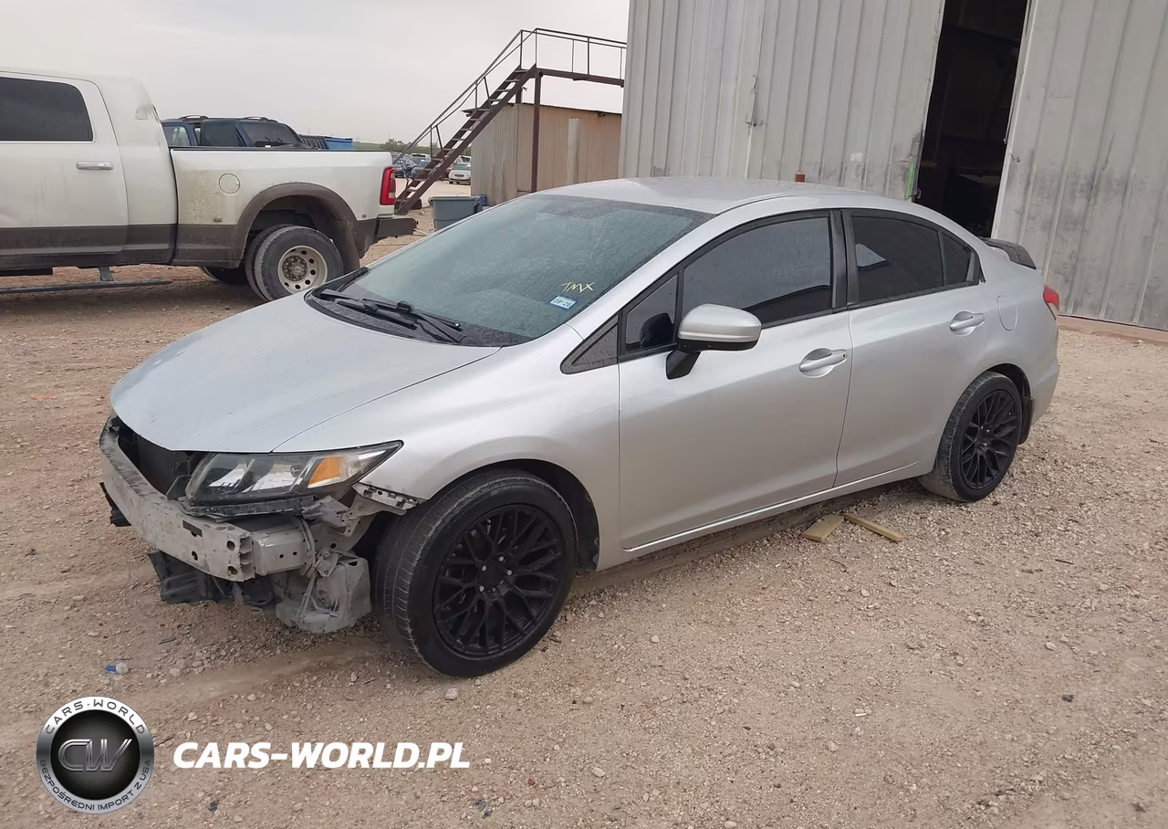 2014 Honda Civic Lx VIN:19XFB2F5XEE013663 - 2