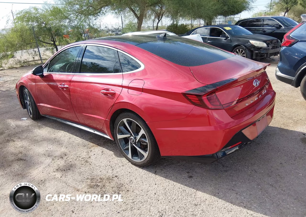 2022 Hyundai Sonata Sel Plus VIN:5NPEJ4J26NH148402 - 3