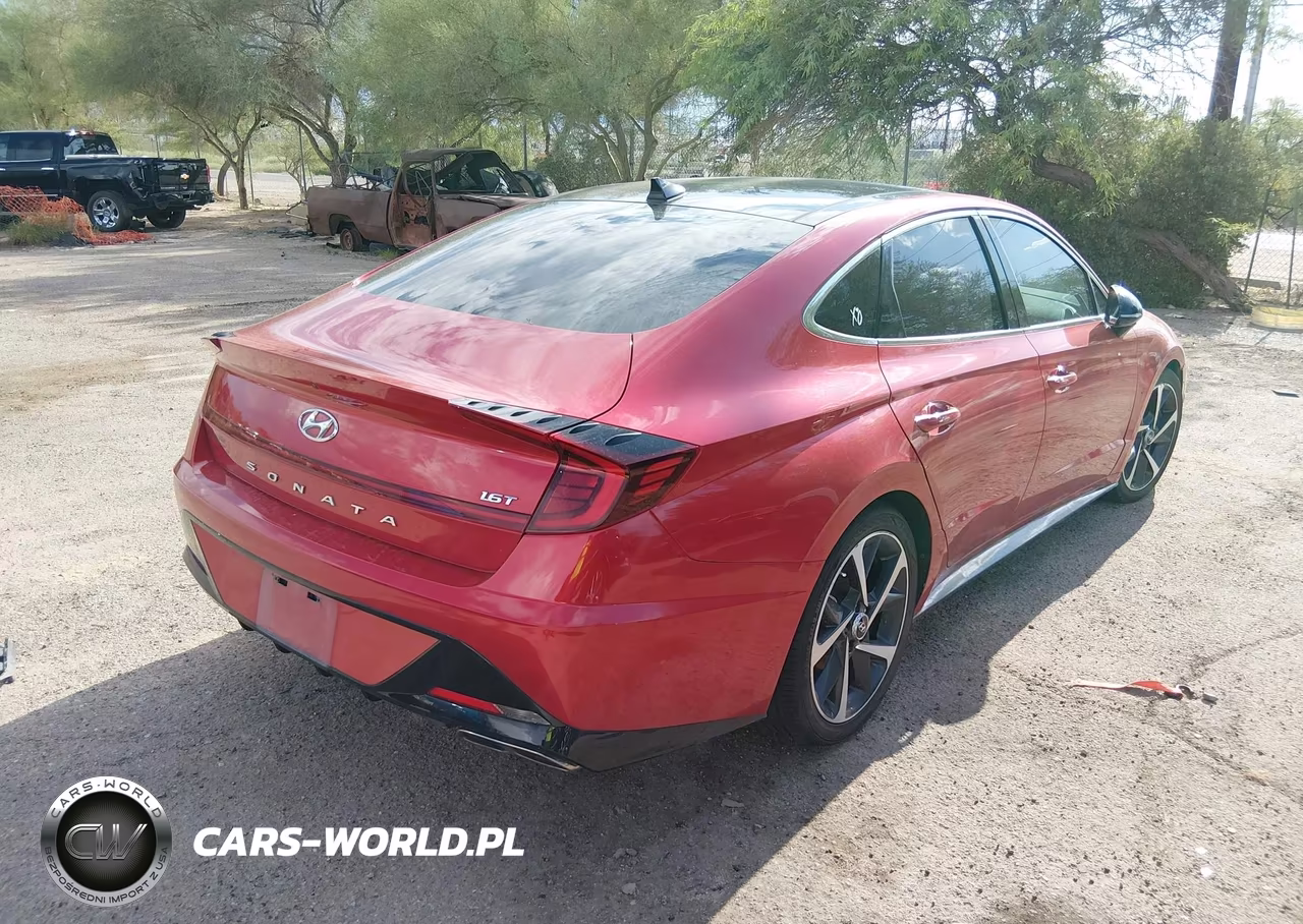 2022 Hyundai Sonata Sel Plus VIN:5NPEJ4J26NH148402 - 4