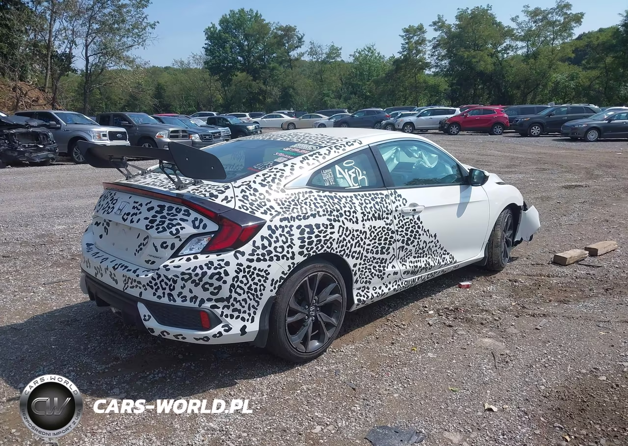 2019 Honda Civic Sport VIN:2HGFC4B85KH300693 - 4