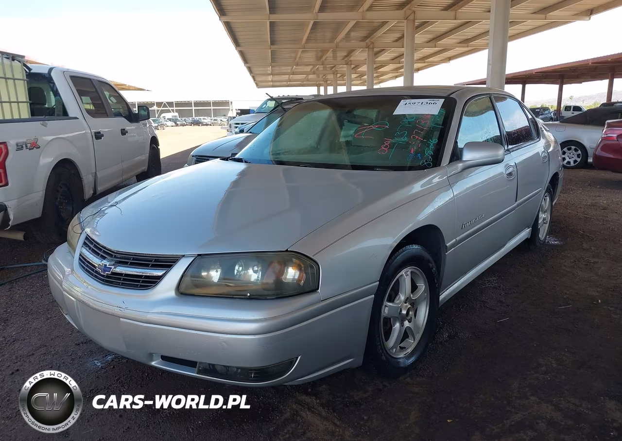 2004 Chevrolet Impala Ls VIN:2G1WH52K849163790 - 2
