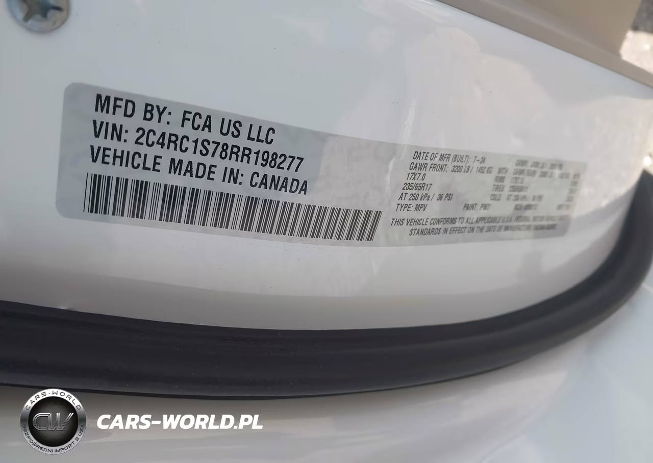 2024 Chrysler Pacifica Hybrid Select VIN:2C4RC1S78RR198277 - 9