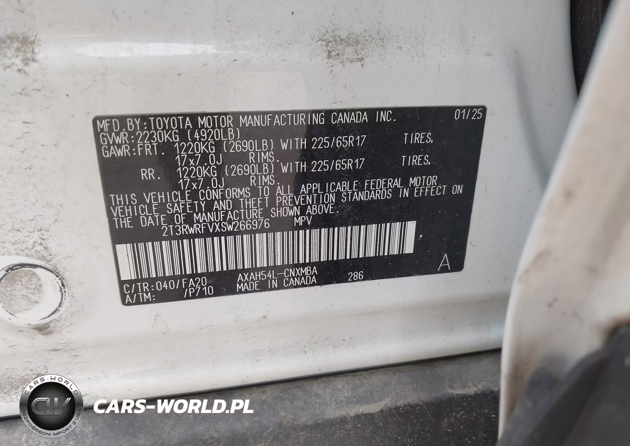 2025 Toyota Rav4 Hybrid Xle VIN:2T3RWRFVXSW266976 - 9