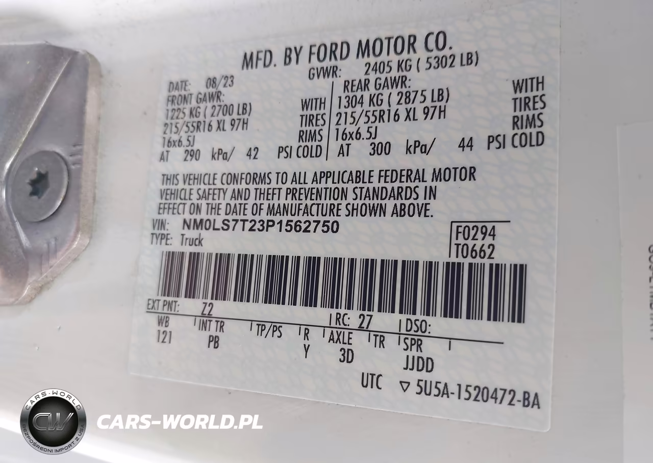 2023 Ford Transit Connect Xlt VIN:NM0LS7T23P1562750 - 9