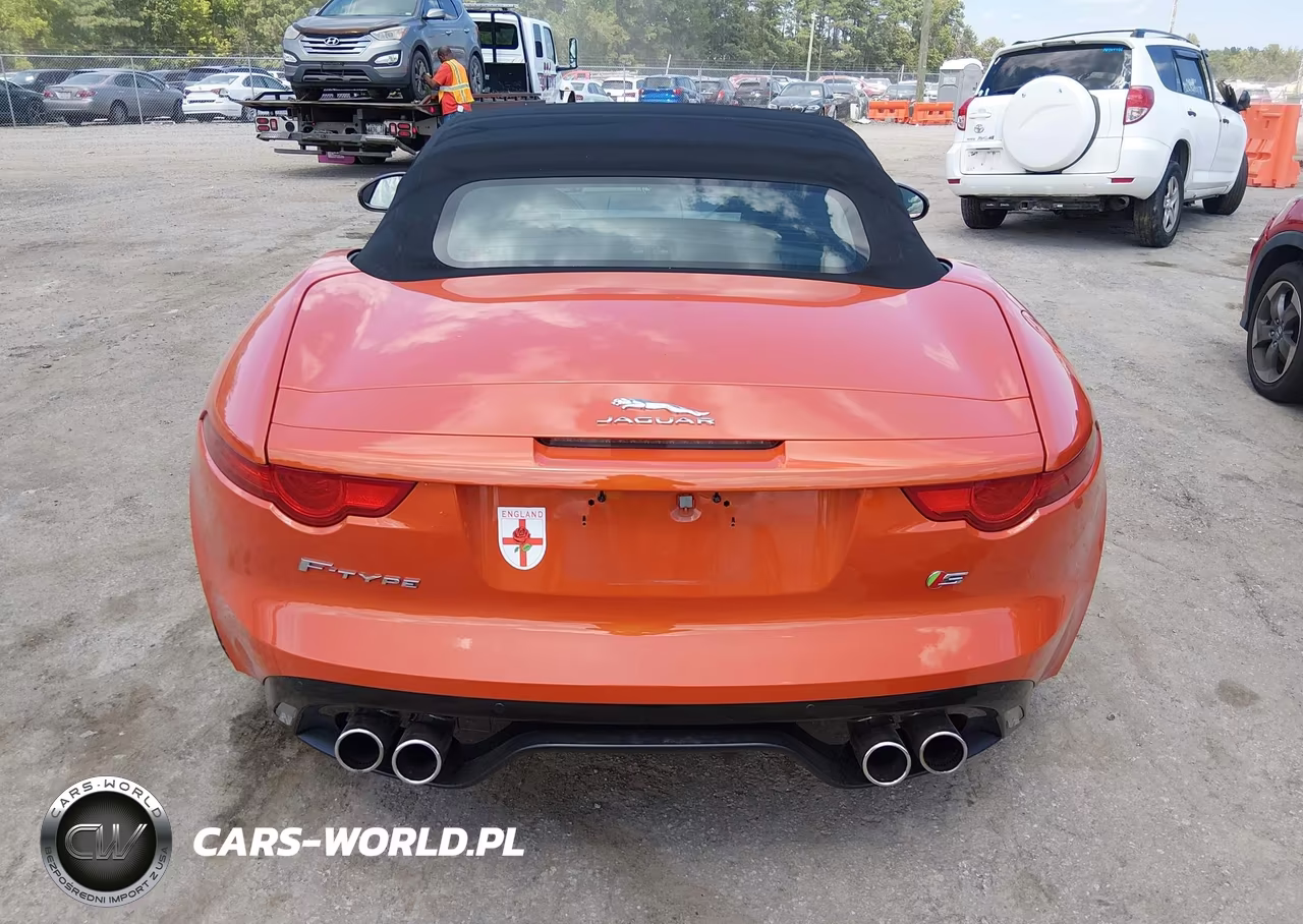 2015 Jaguar F-Type V8 S VIN:SAJWA6GL3FMK20844 - 16