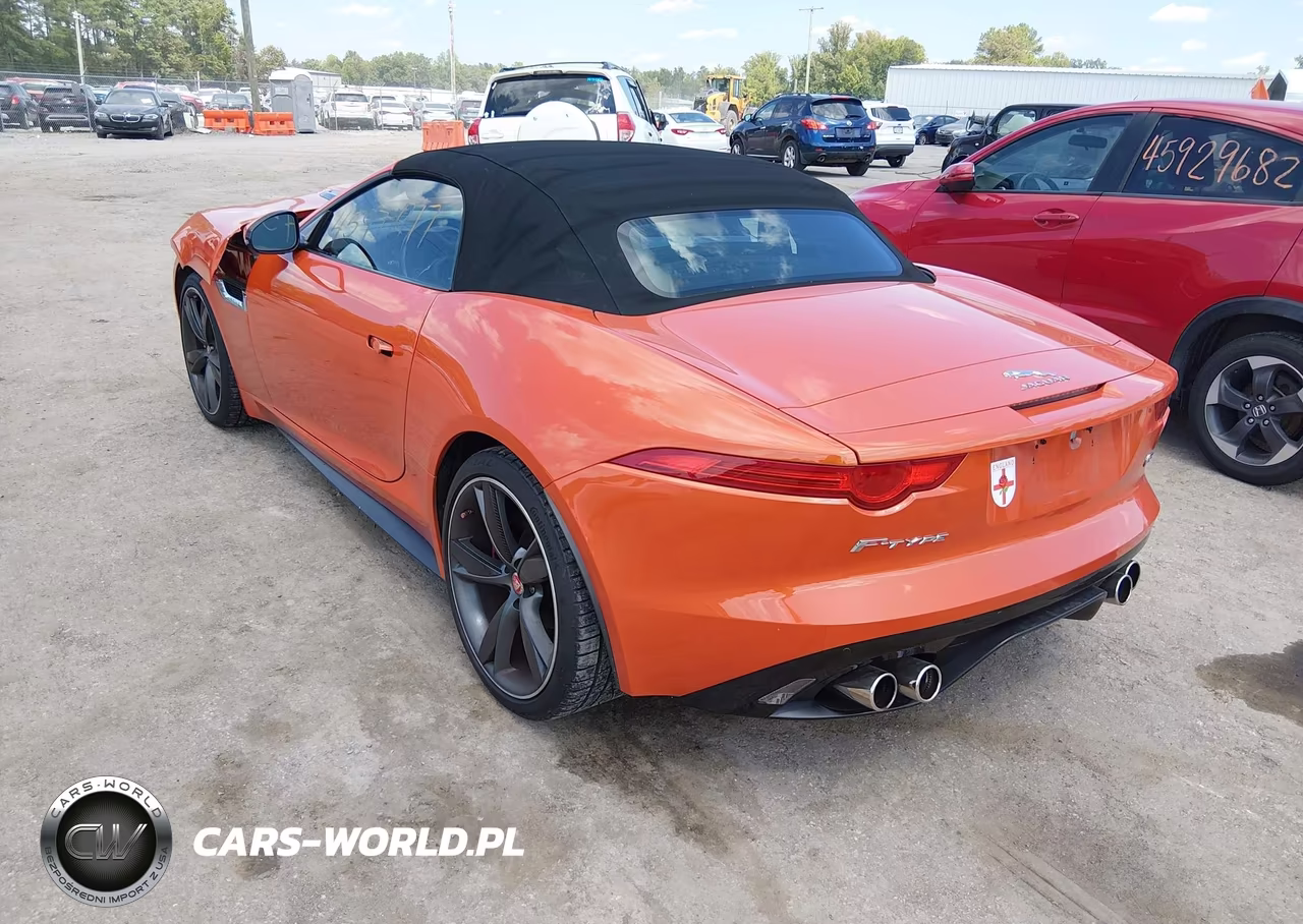 2015 Jaguar F-Type V8 S VIN:SAJWA6GL3FMK20844 - 3