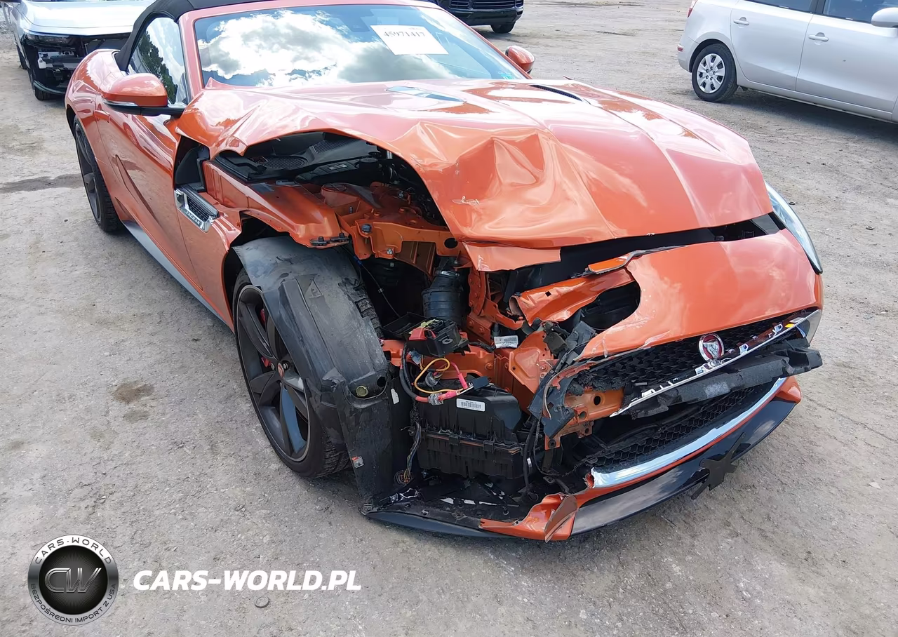 2015 Jaguar F-Type V8 S VIN:SAJWA6GL3FMK20844 - 6