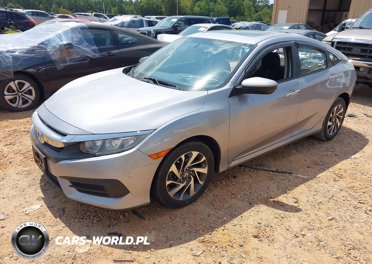 2018 Honda Civic Ex VIN:19XFC2F74JE009388 - 2