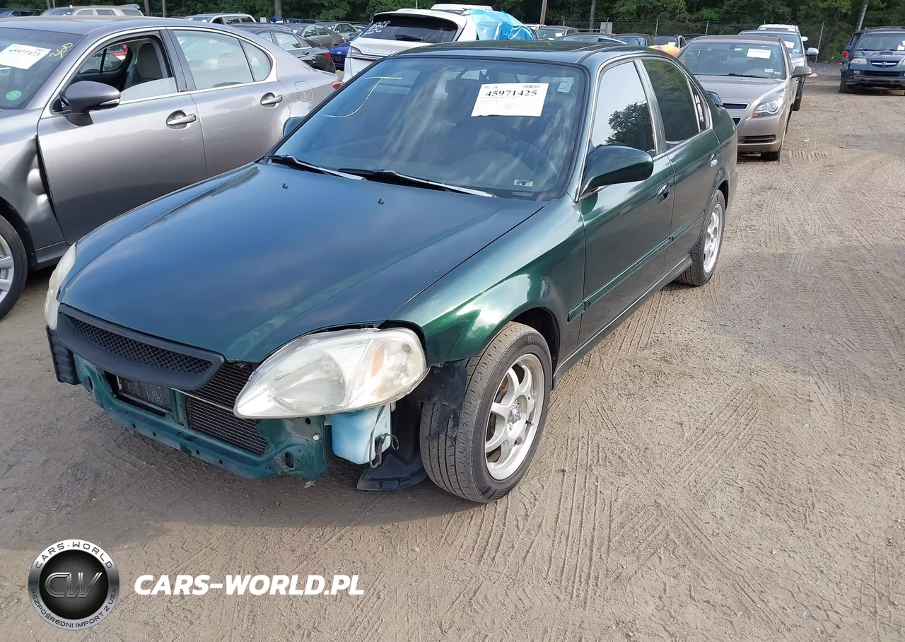 2000 Honda Civic Ex VIN:2HGEJ8649YH520329 - 2
