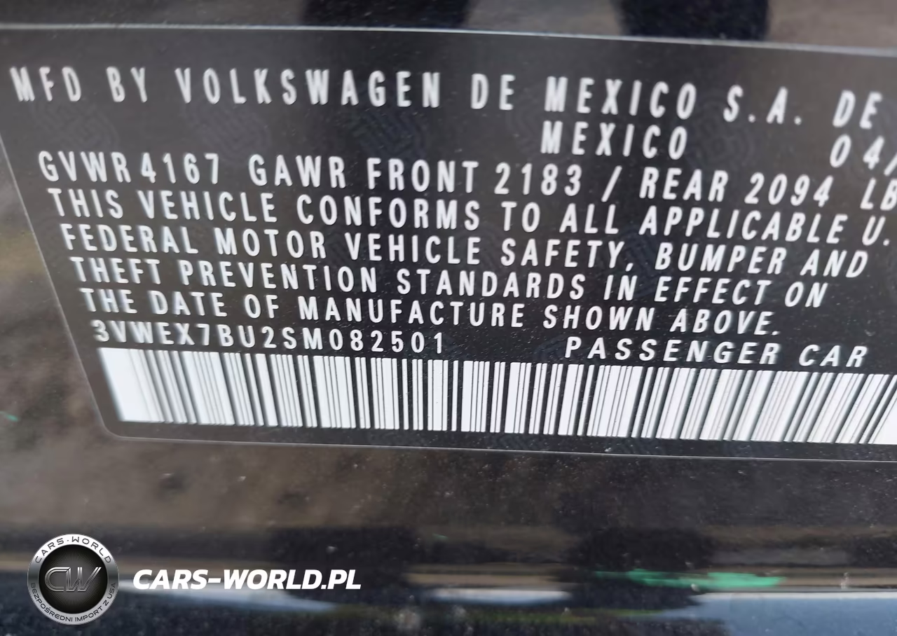 2025 Volkswagen Jetta 1.5T Se VIN:3VWEX7BU2SM082501 - 9